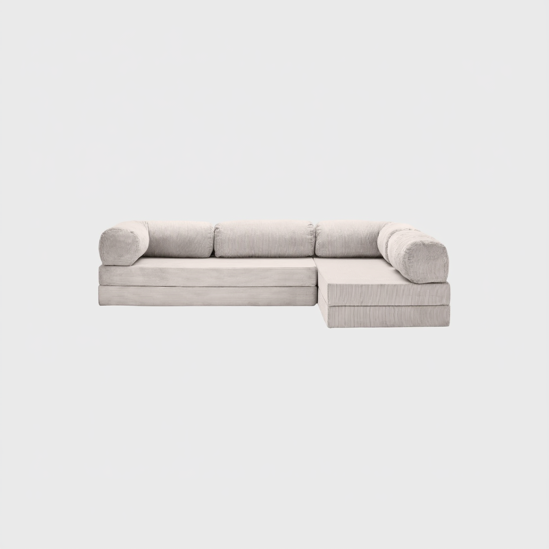 Canapé Modulable d'Angle Velours Côtelé - POMAQ Coin