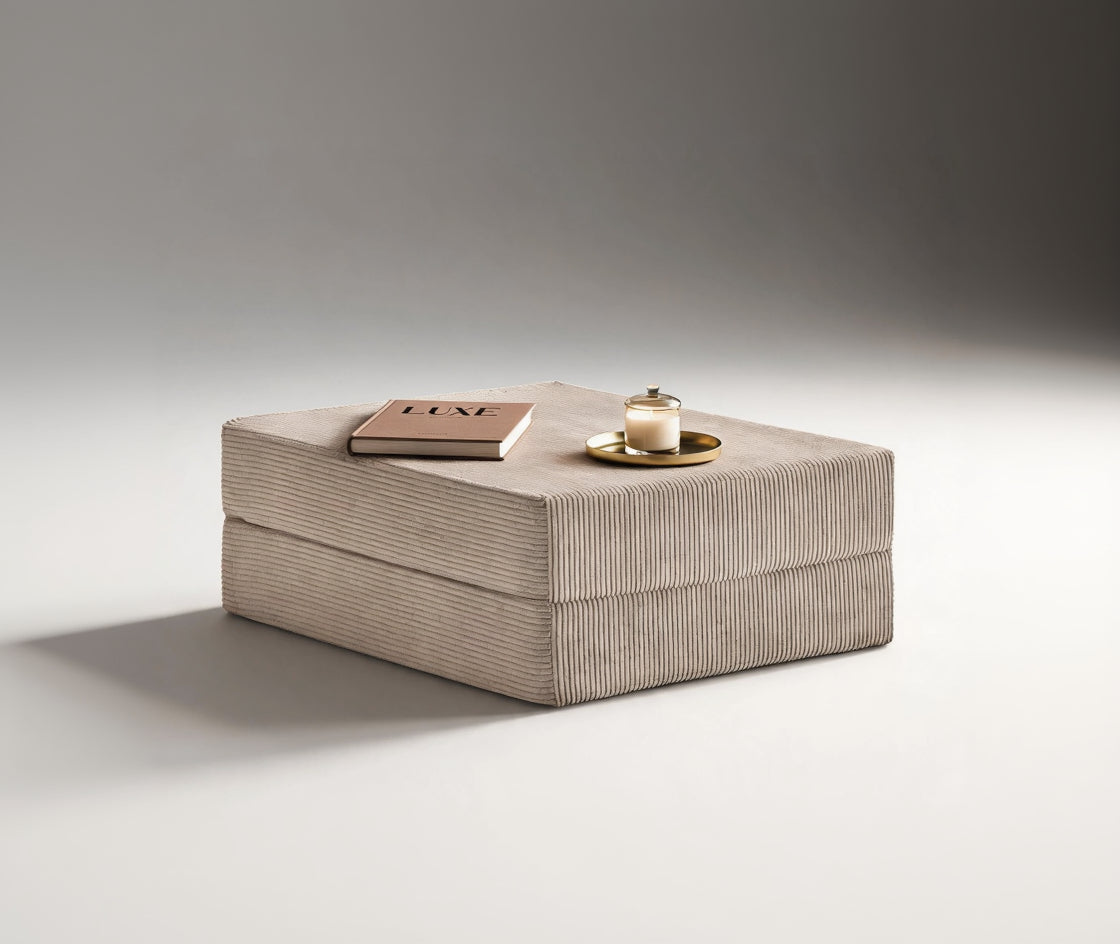 Pouf Modulable Velours Côtelé - POMAQ Extra