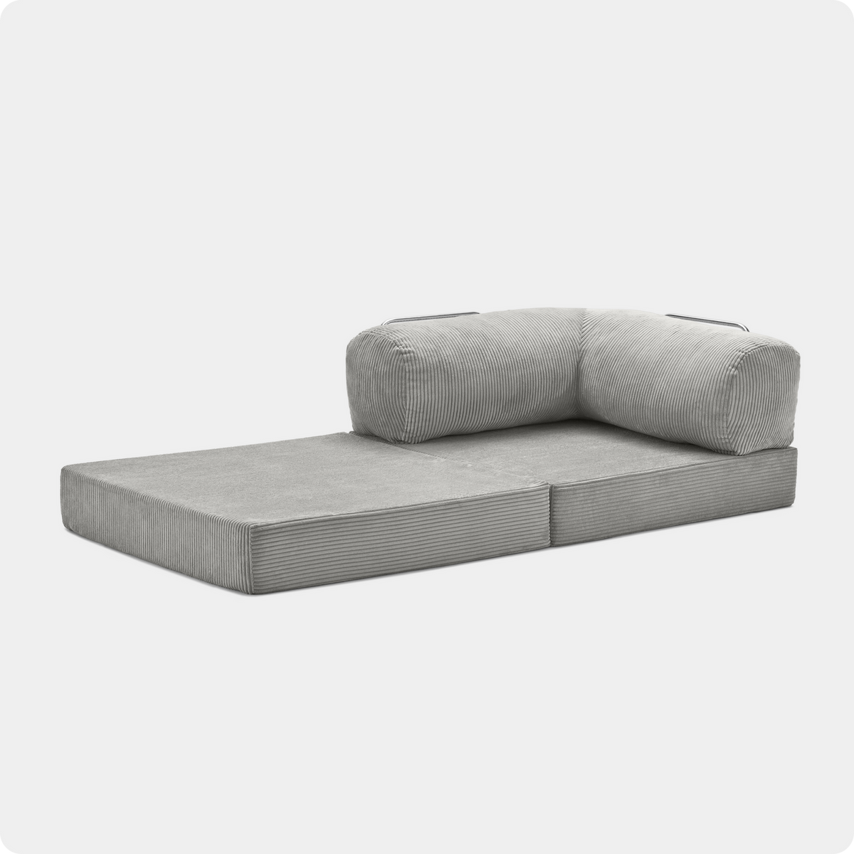 Canapé Modulable Compact Velours Côtelé - POMAQ Unique
