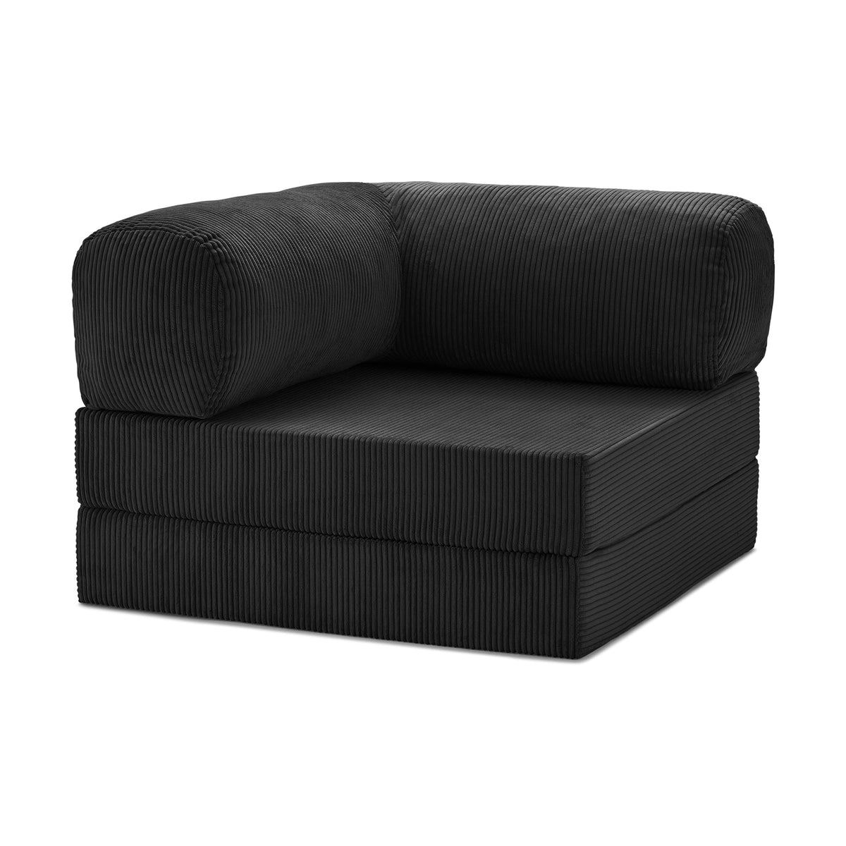 Canapé Modulable Compact Velours Côtelé - POMAQ Unique