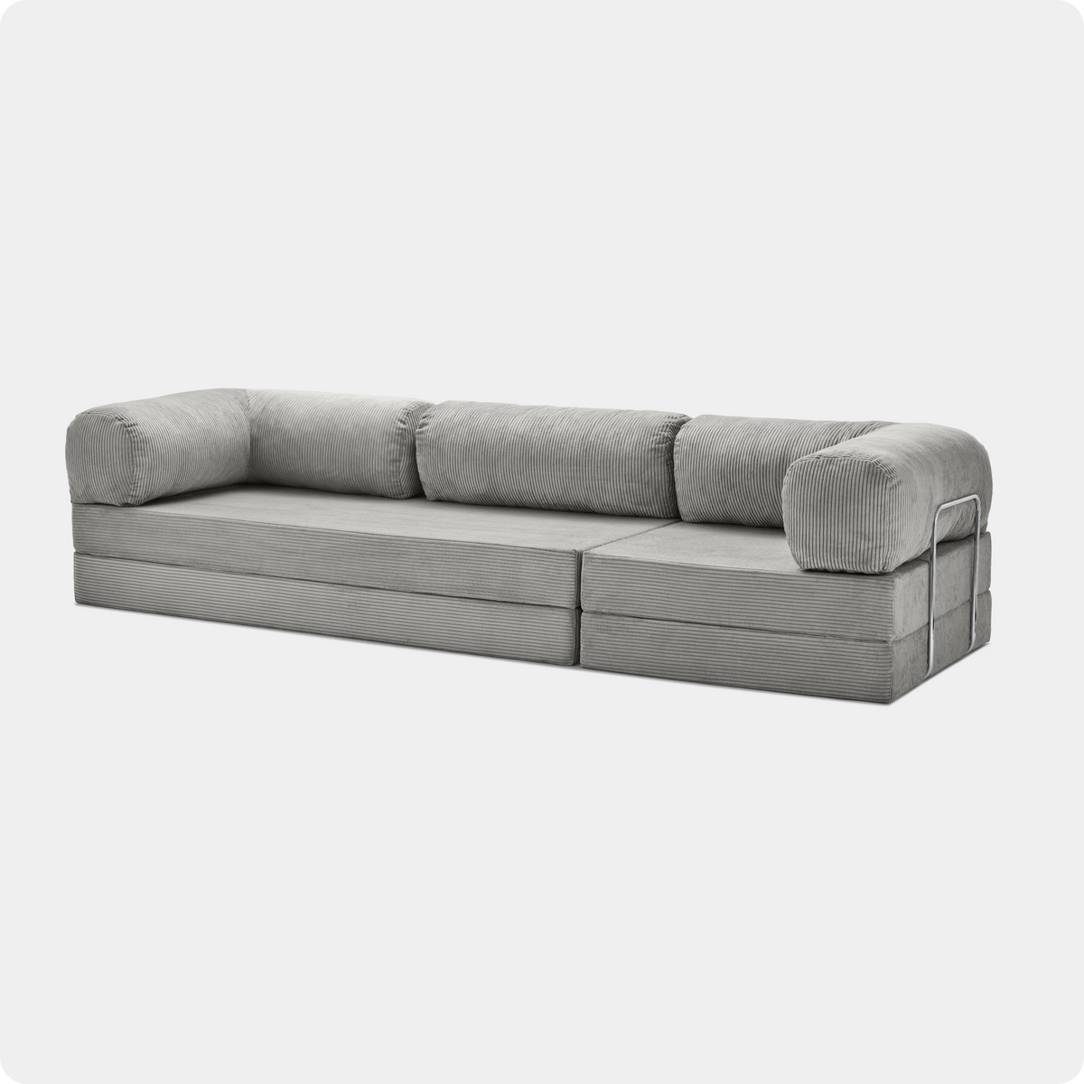 Canapé Modulable Grande Taille Velours Côtelé - POMAQ XL